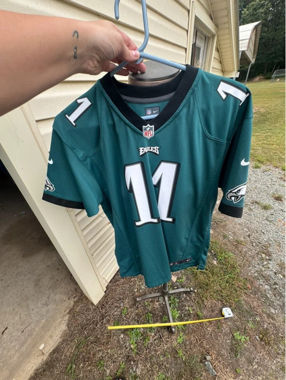 Youth XL Carson Wentz Philadelphia Eagles Football Jersey